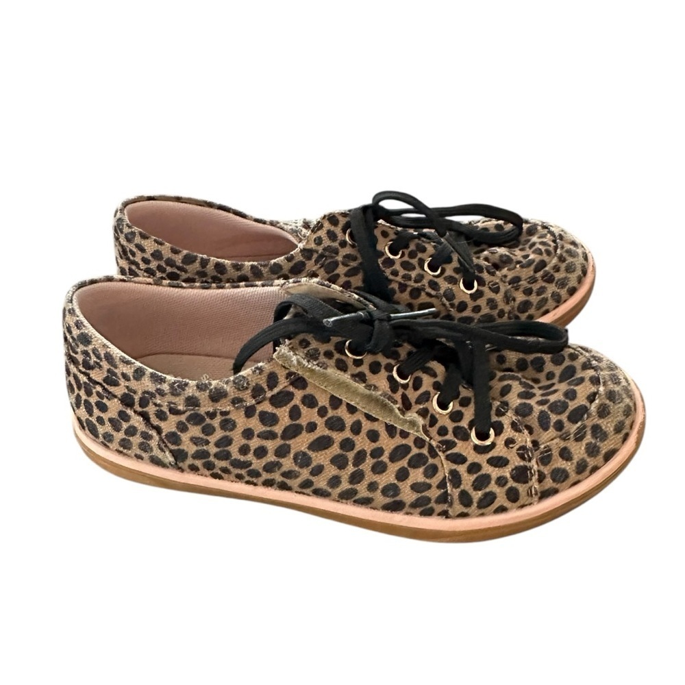 Livie & Luca size 13M Reeve Kids Sneakers Spotted Caramel Black Tan